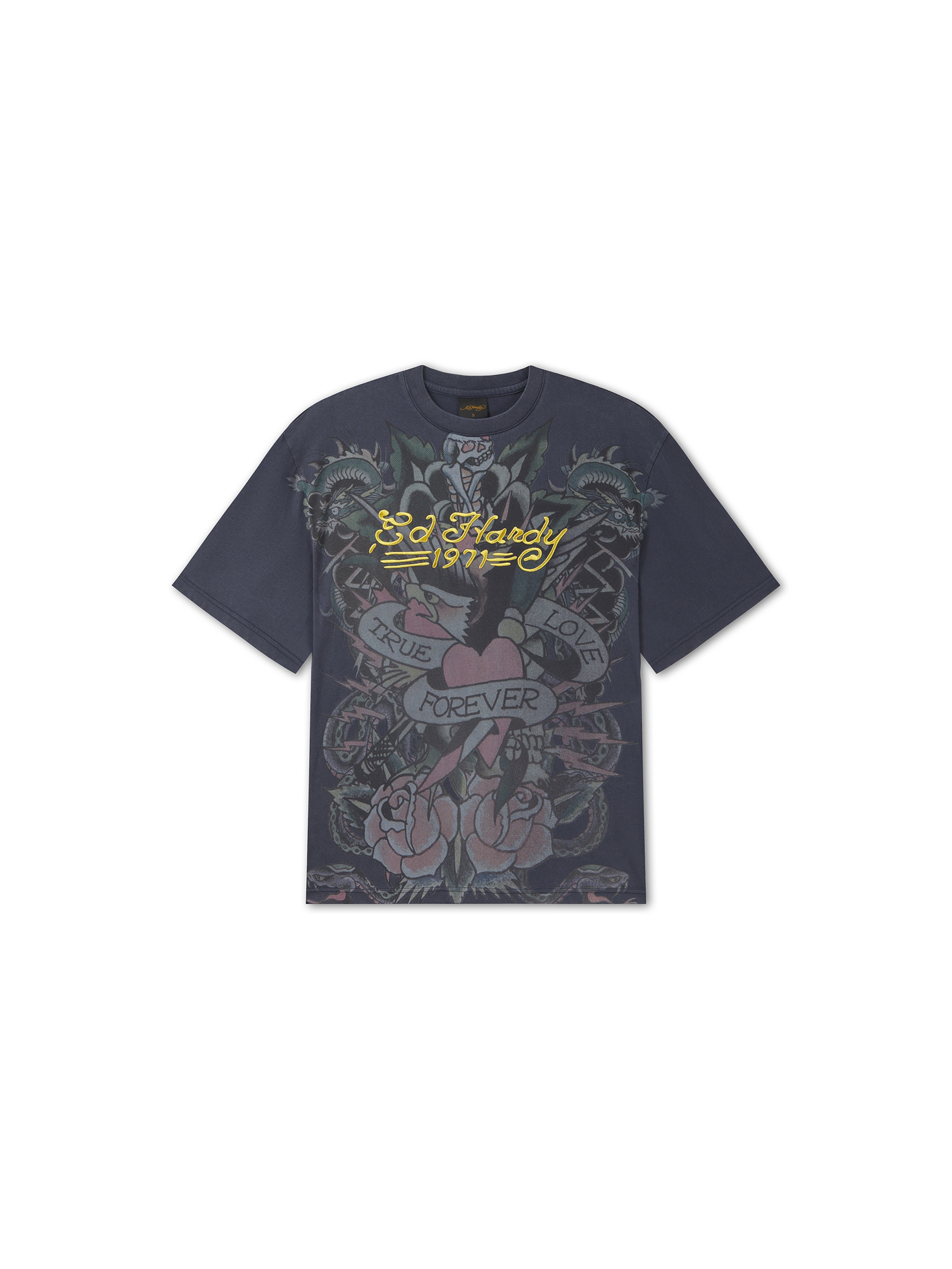Ed Hardy Футболка в Синий: спереди