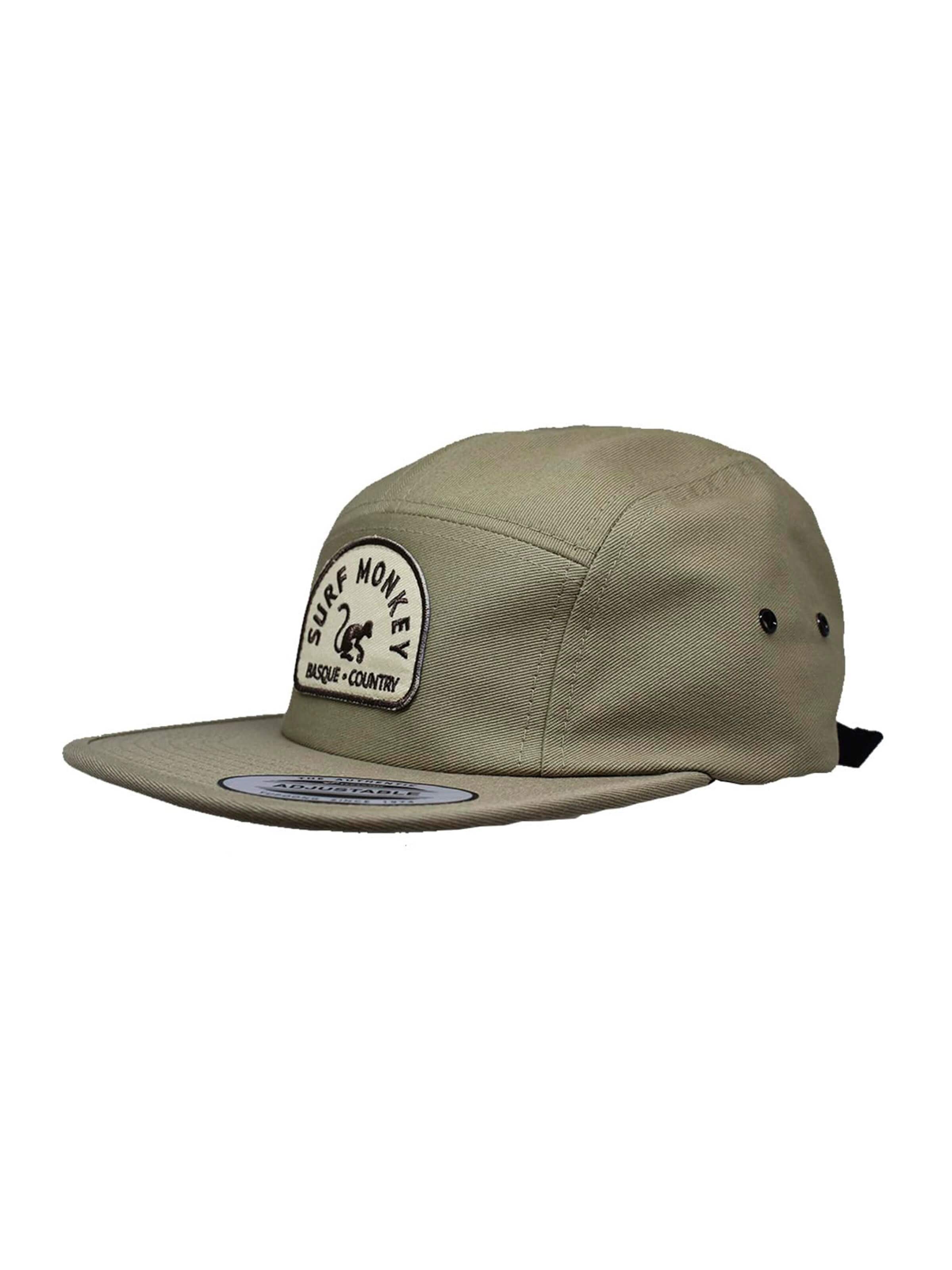 Surf Monkey - Gorra deportiva en verde: frente