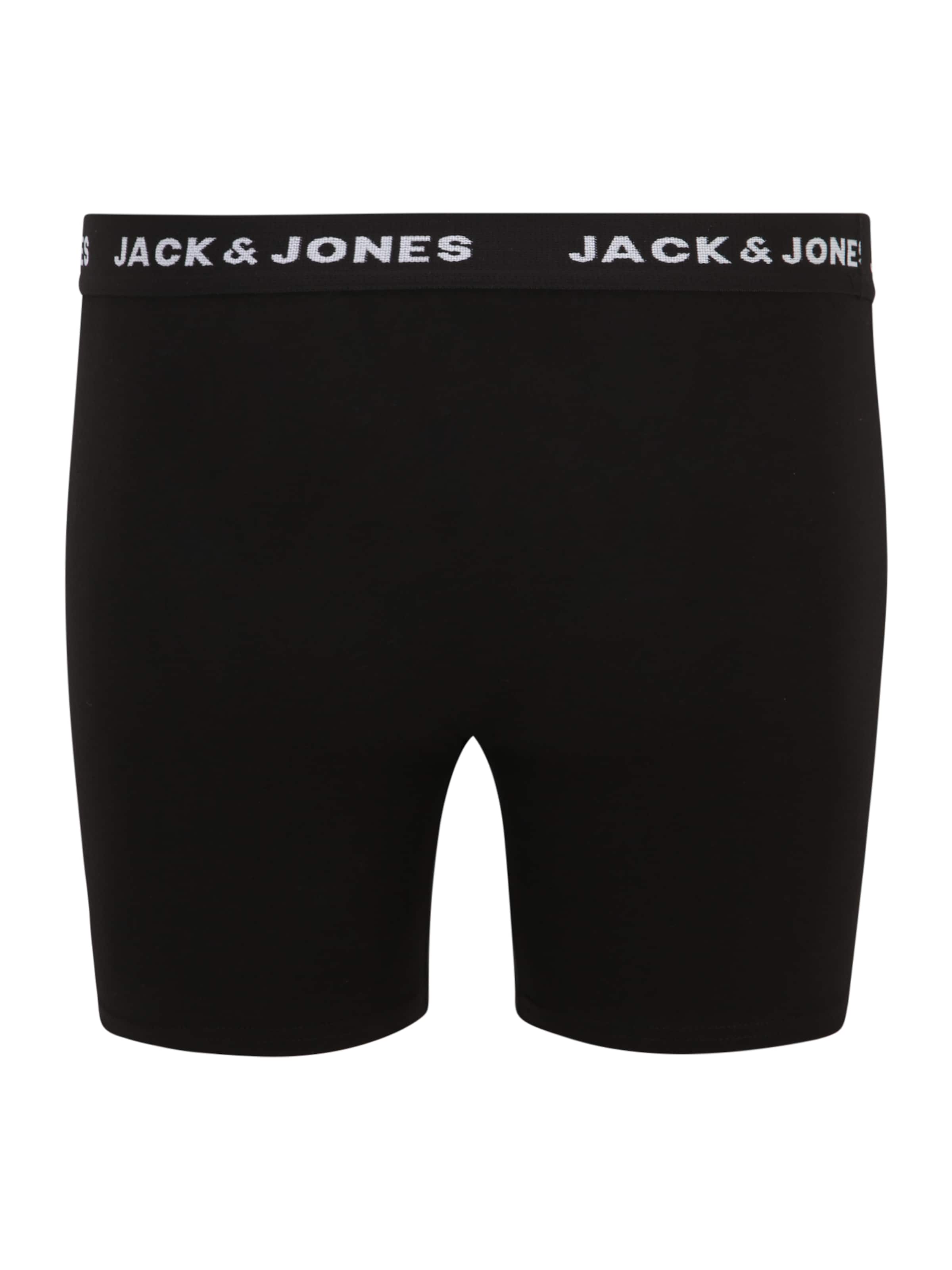 Jack & Jones Plus Boxer shorts 'Huey' in Black