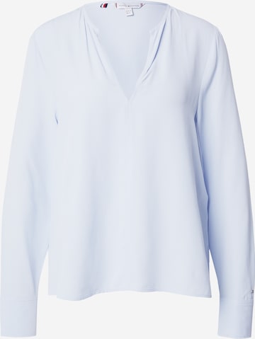 TOMMY HILFIGER Blouse in Blauw: voorkant