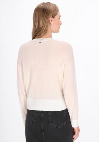 Cardigan DreiMaster Vintage en blanc