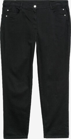 SHEEGO Jeans in Black: front