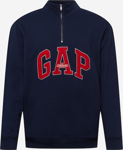 GAP Sweatshirt in navy / feuerrot / weiß, Produktansicht