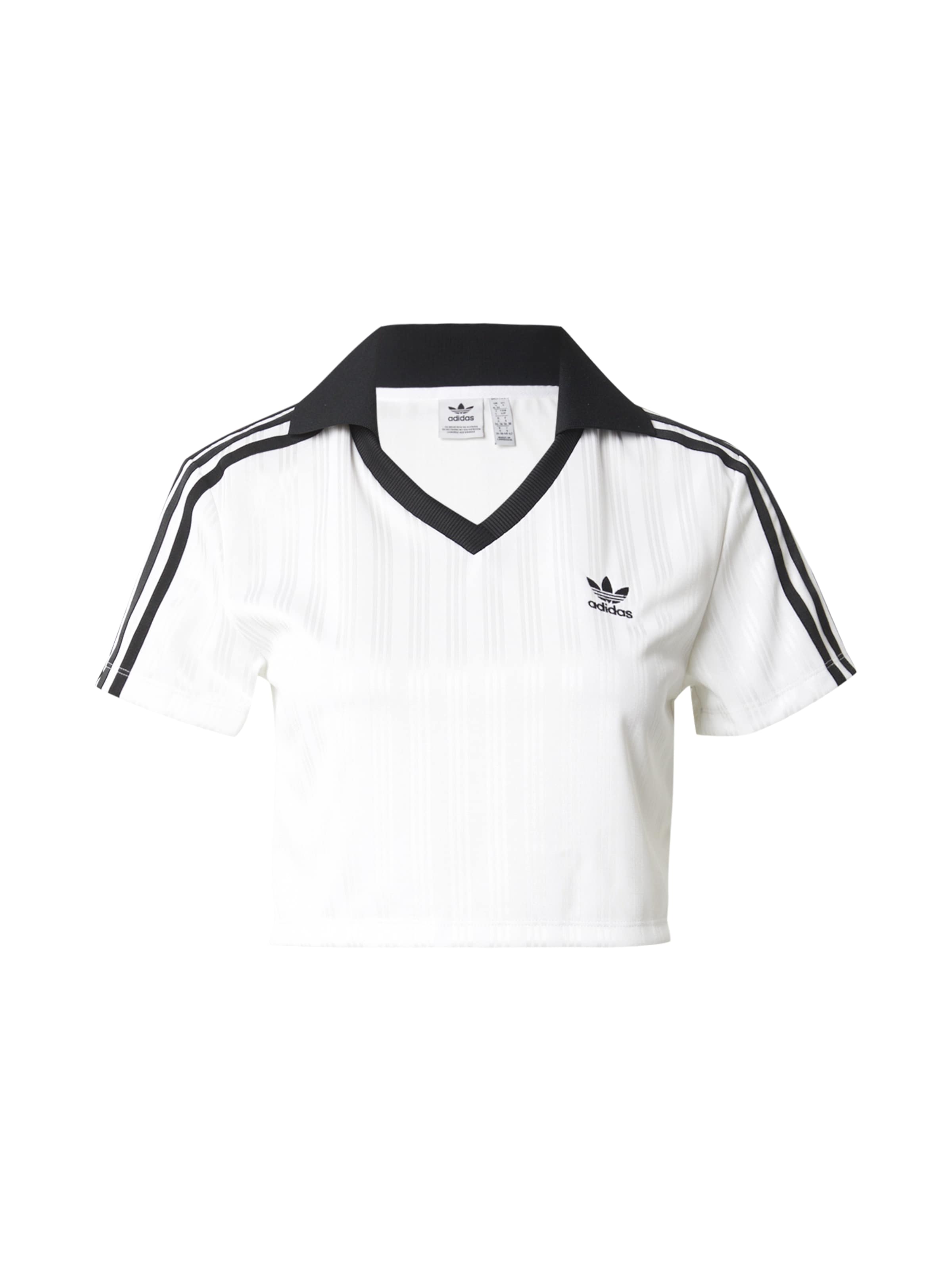 T-shirt ADIDAS ORIGINALS en blanc : devant