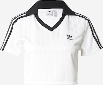 T-shirt ADIDAS ORIGINALS en blanc : devant