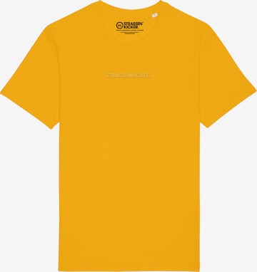 STRASSENKICKER Shirt in Yellow: front