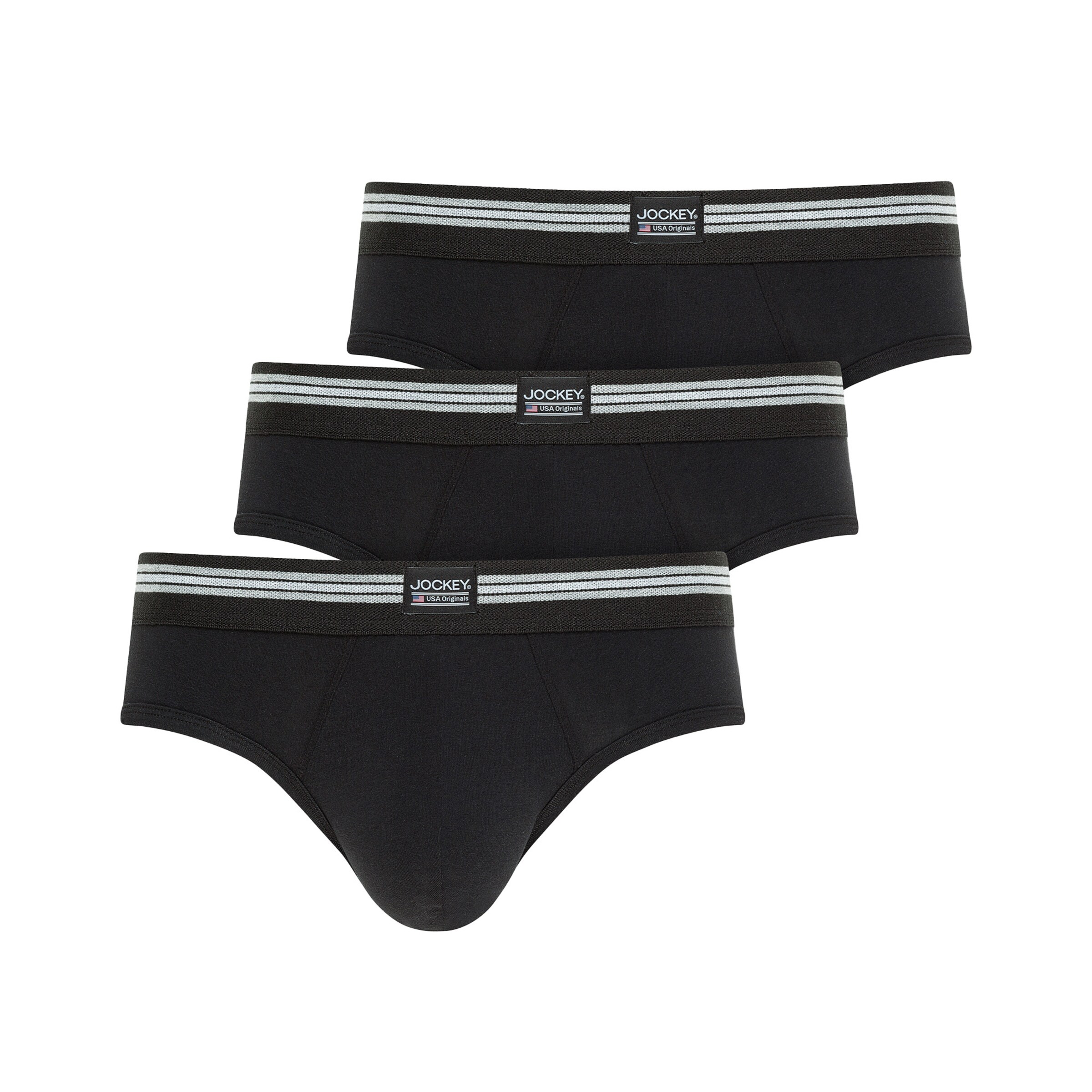 JOCKEY Slip in Schwarz: Vorderseite