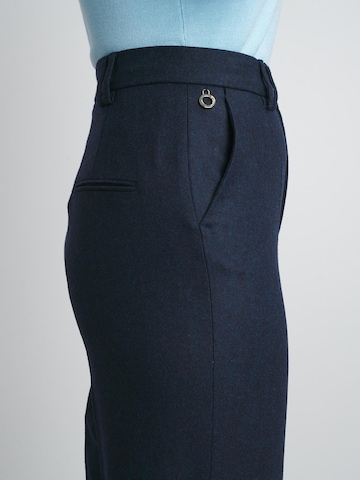 Wide leg Pantaloni per costume tradizionale 'Martha 8393' di W. Wegener in blu