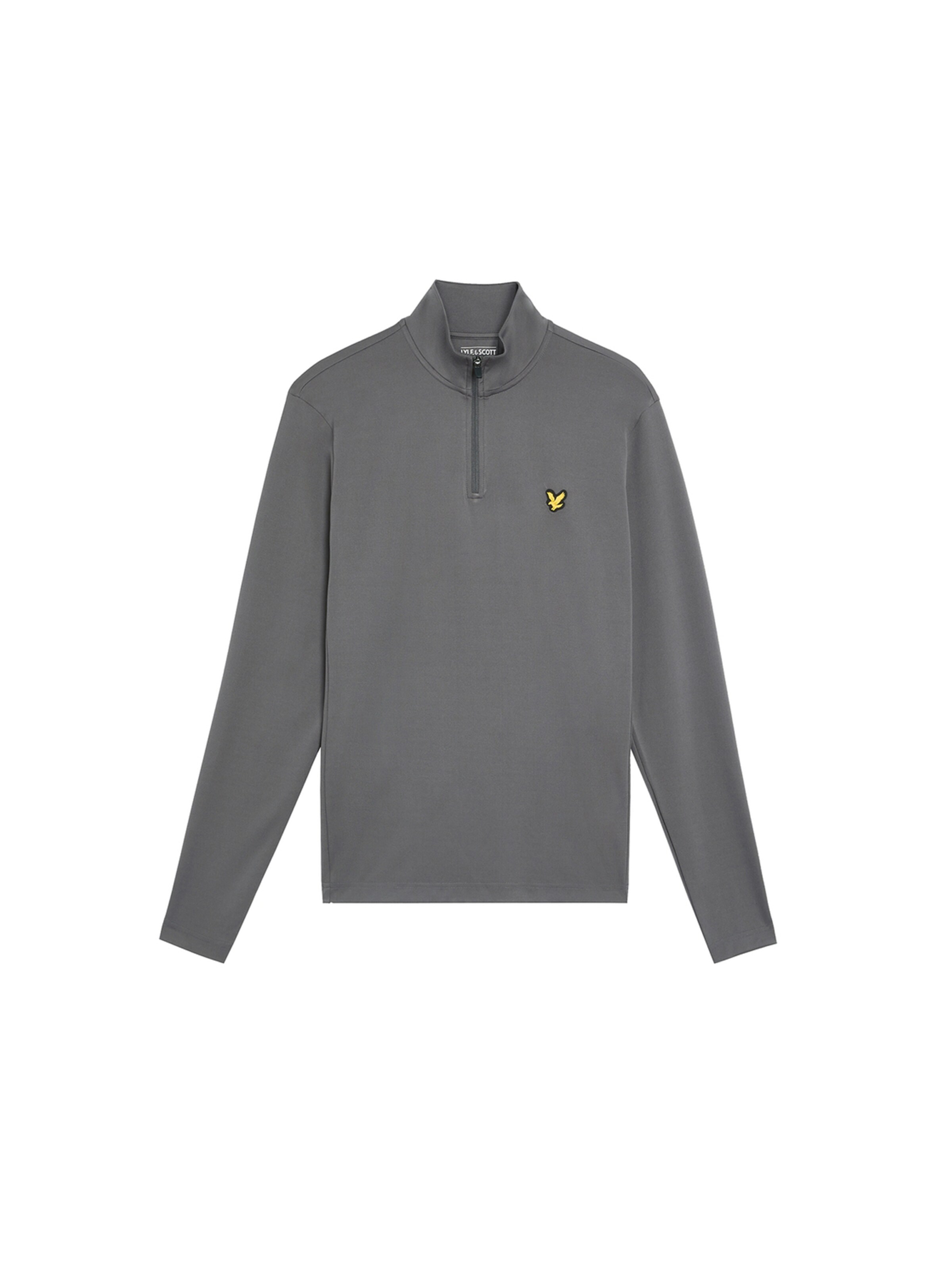 Lyle & Scott Sweatshirt 'Golf Course' in Grijs: voorkant