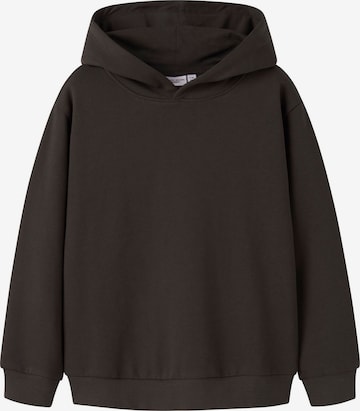 NAME IT - Sudadera 'NKMVian' en marrón: frente