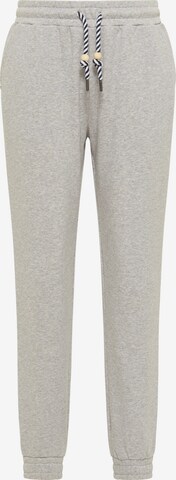 Schmuddelwedda Tapered Broek 'Nahima' in Grijs: voorkant