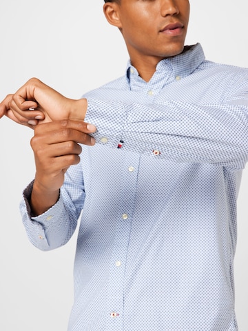 TOMMY HILFIGER Regular fit Button Up Shirt in Blue