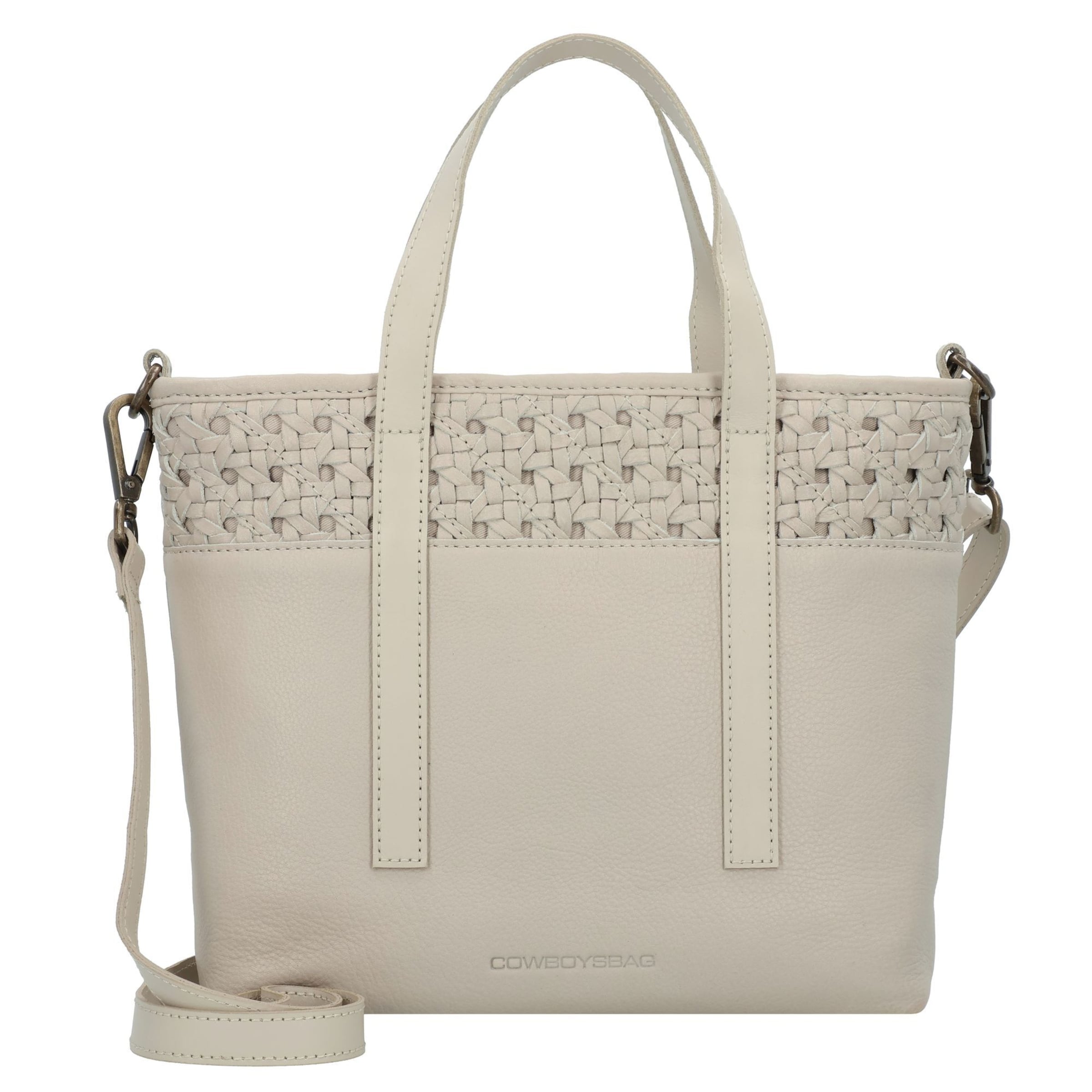 Borsa a mano 'Barkley' di Cowboysbag in grigio: frontale