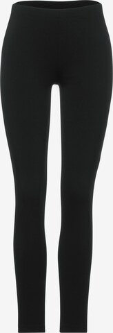 STREET ONE Skinny Leggings in Schwarz: predná strana