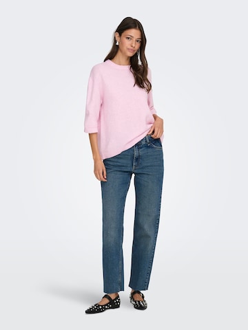 JDY Sweter w kolorze różowy