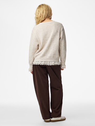 PIECES - Jersey 'PCVAKA' en beige