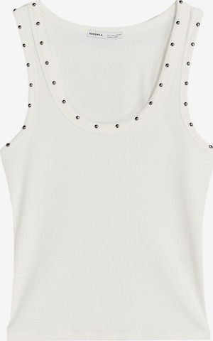 Bershka Overdel i hvid: forside