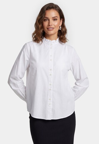 faina Blouse in White: front