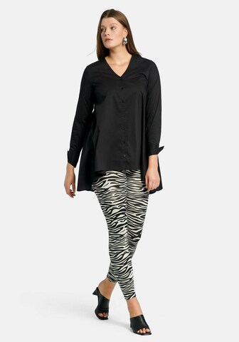 Emilia Lay Blouse in Zwart