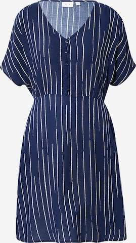 VILA Sukienka koszulowa 'MOASHLY' w kolorze niebieski: przód