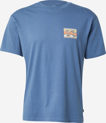 Maglietta 'CRAYON WAVE' di BILLABONG in blu: frontale