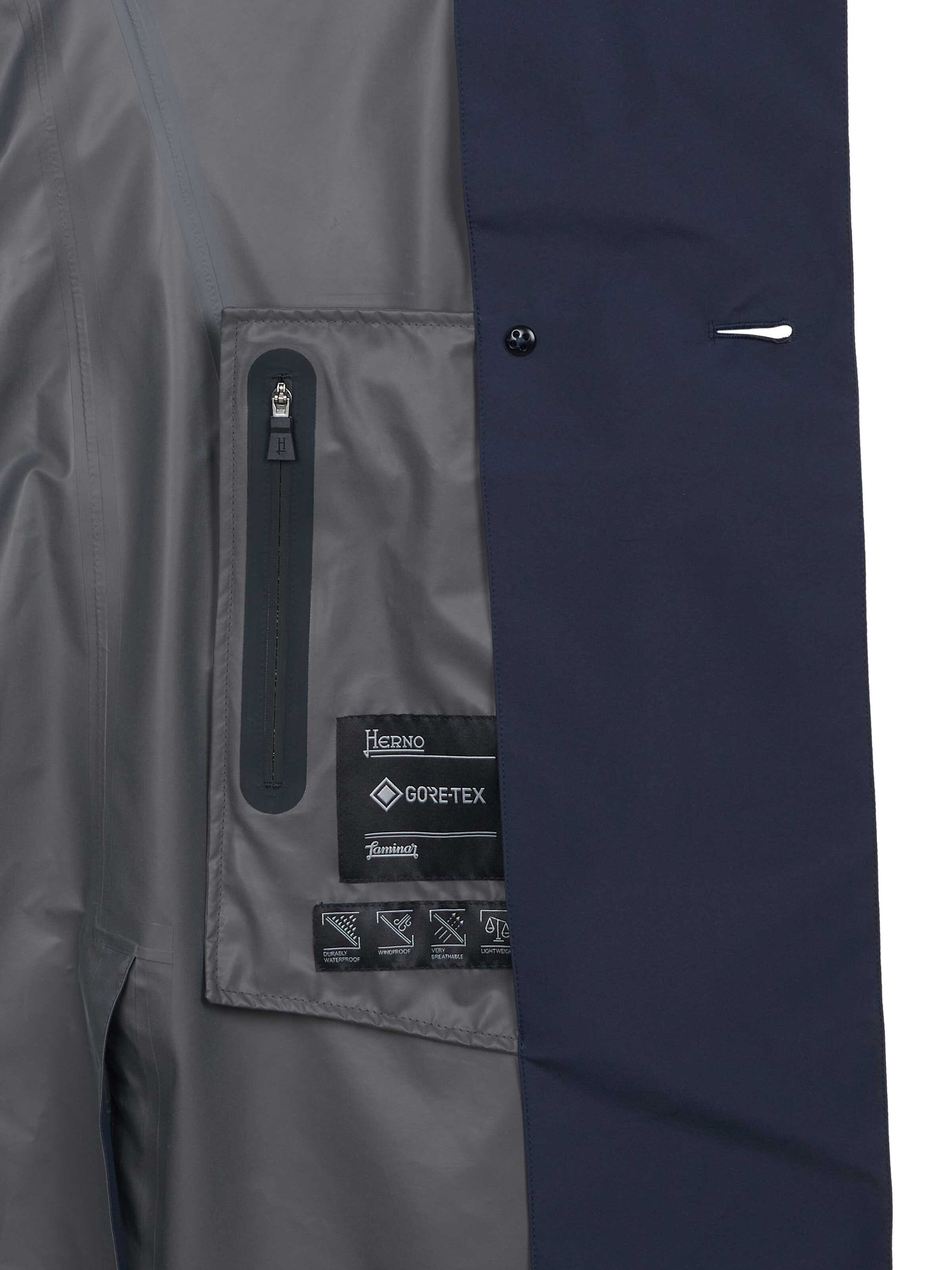 Manteau mi-saison 'Herno Mantel' Herno en bleu