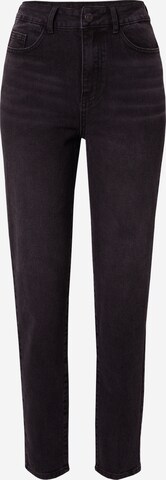 VILA Tapered Jeans in Zwart: voorkant