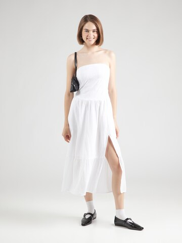 HOLLISTER Summer dress in White: front