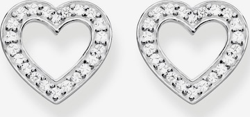 Boucles d'oreilles Thomas Sabo en argent : devant