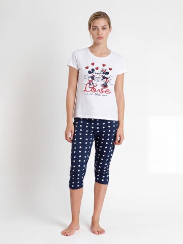 DISNEY - Pijama 'Love is in the Air' en blanco: frente