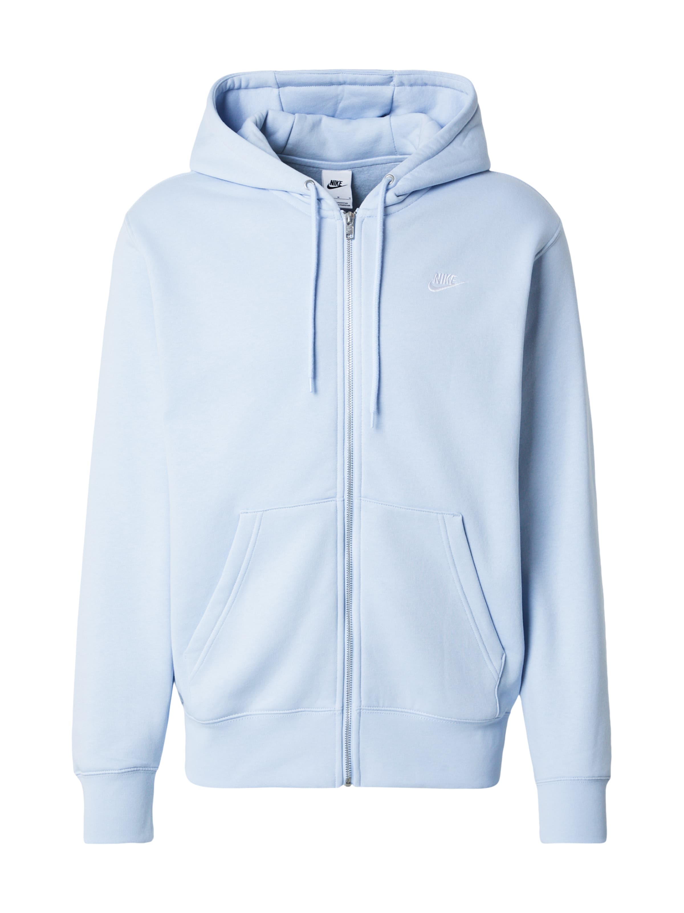 Giacca di felpa 'AJ FLT CLB' di Jordan in blu: frontale