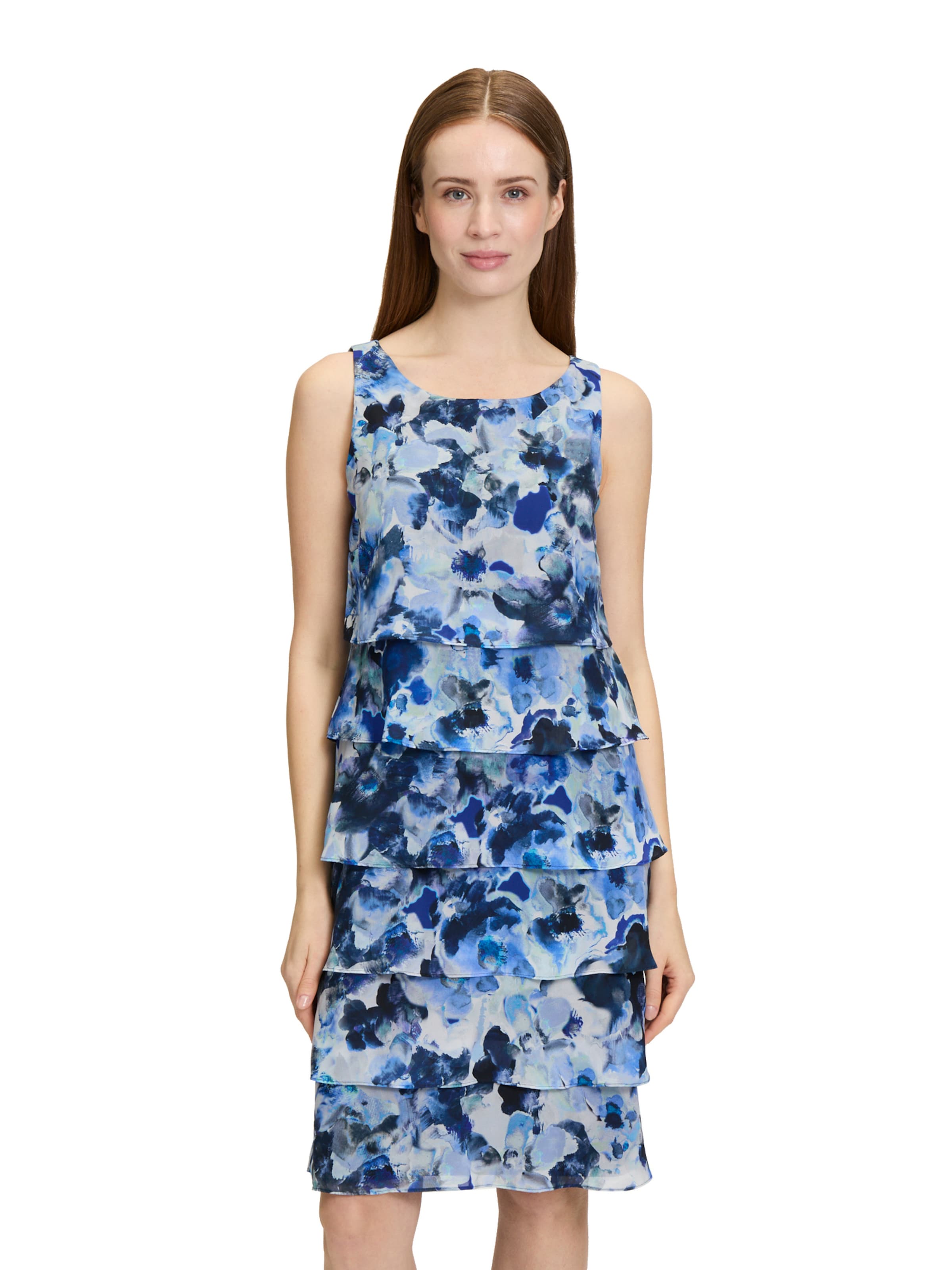 Vera Mont Dress in Blue: front