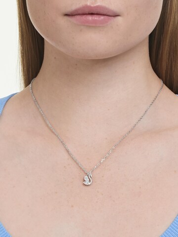 Collana 'SWAN' di Swarovski in argento: frontale