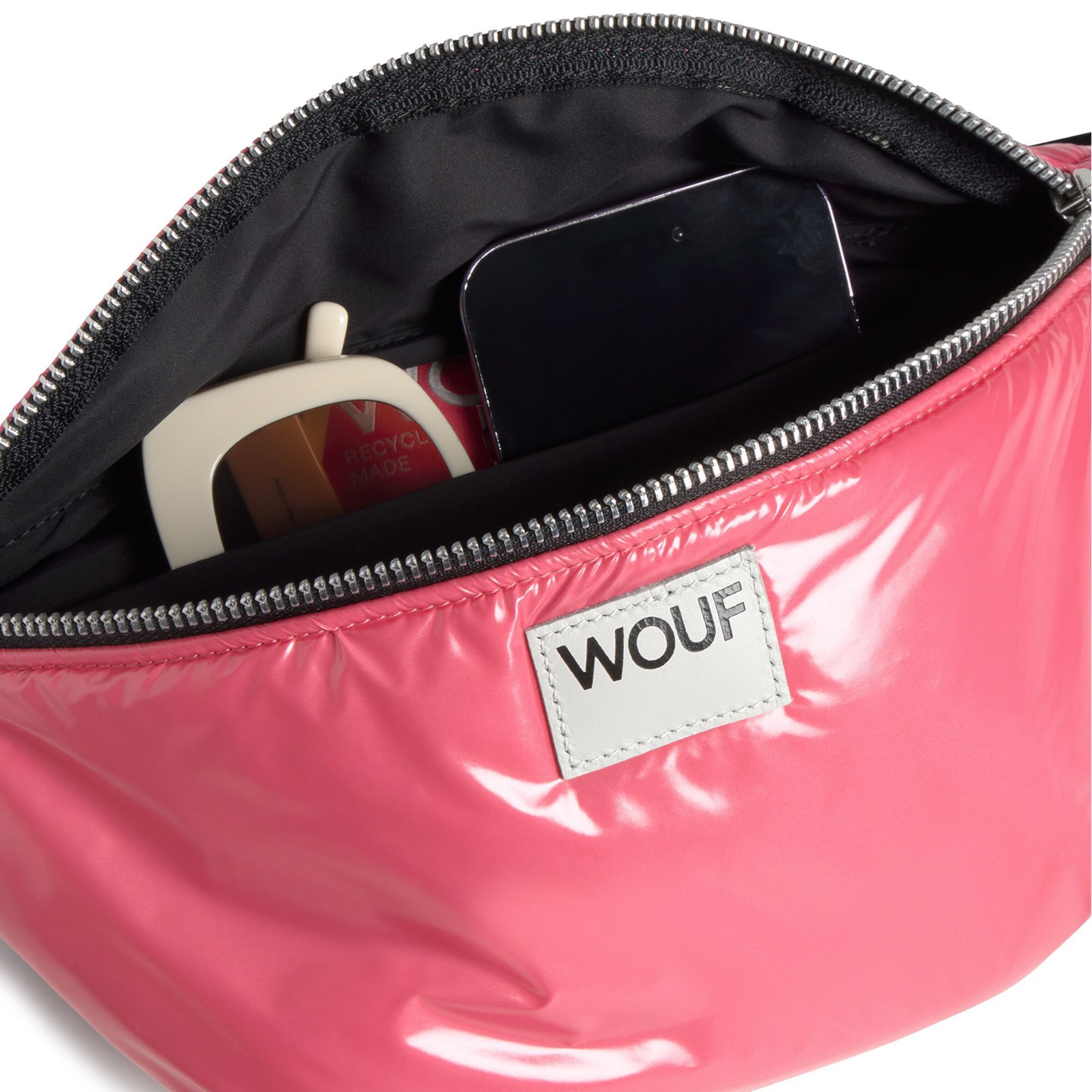 Marsupio 'Glossy' di Wouf in rosa