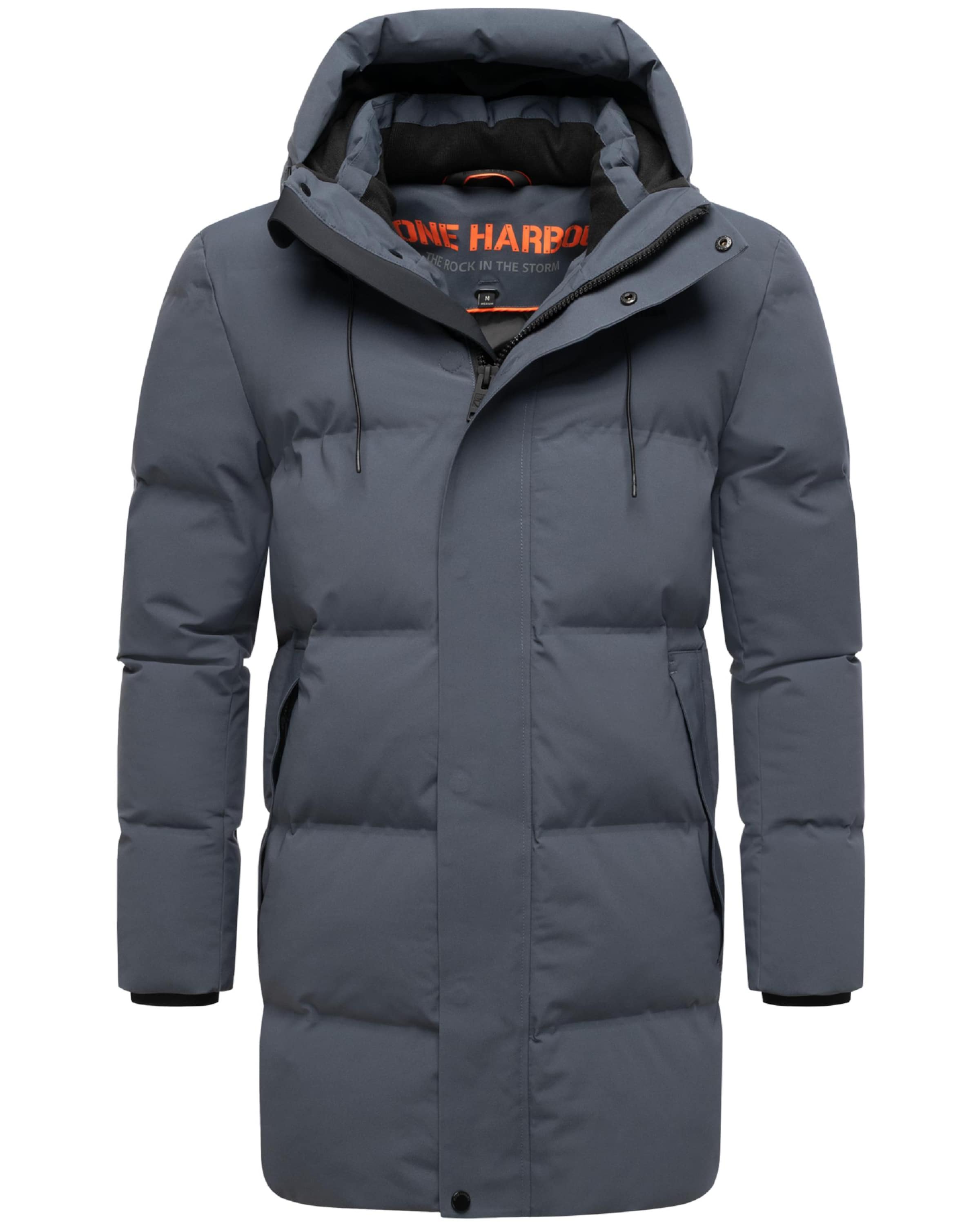 STONE HARBOUR Wintermantel 'Darianoo XX' in Blau