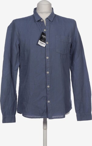 ARMEDANGELS Button Up Shirt in S in Blue: front
