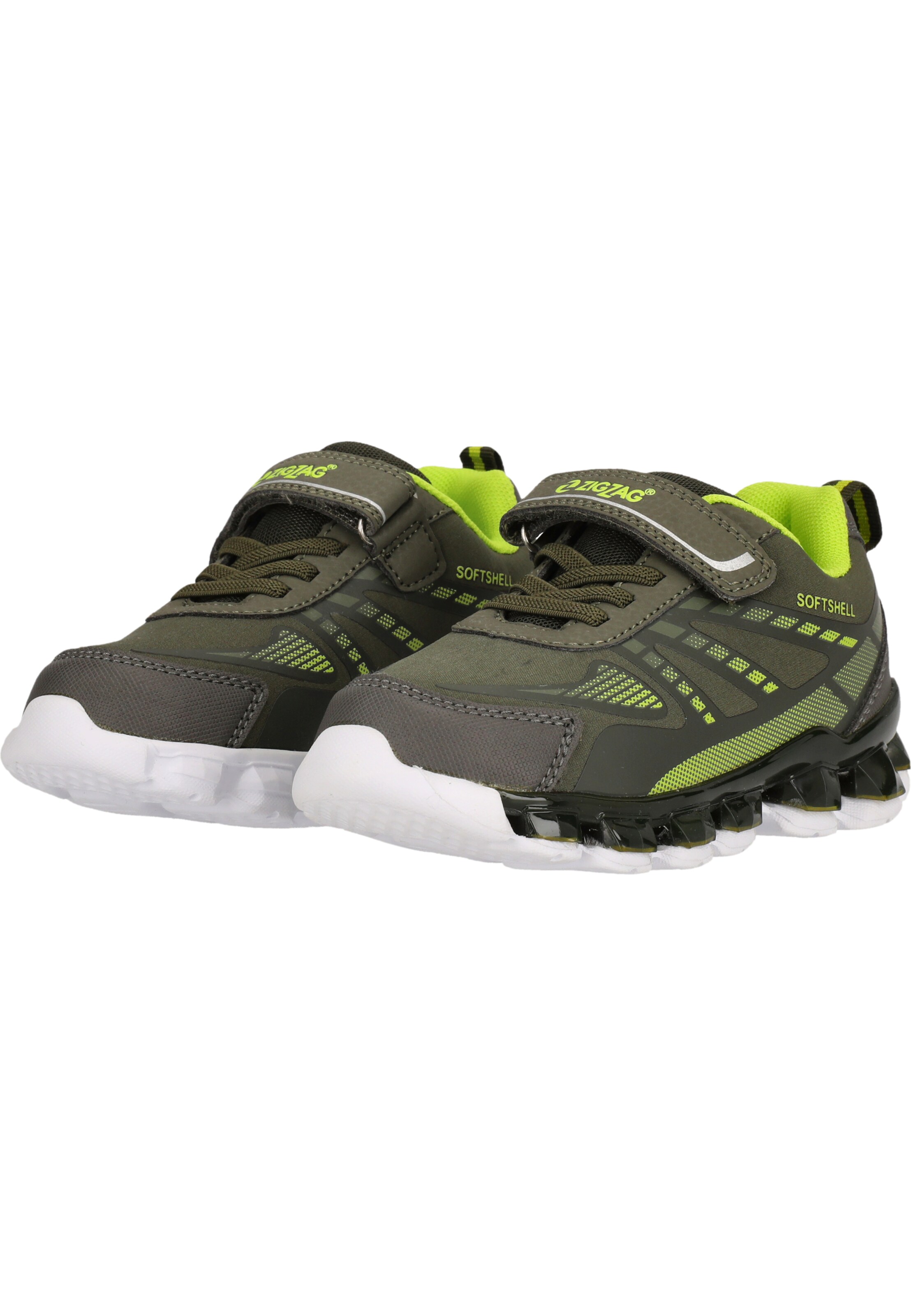 ZigZag Sneakers 'Nunstu' in Green