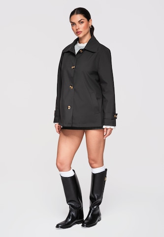 Manteau mi-saison Ombre en noir