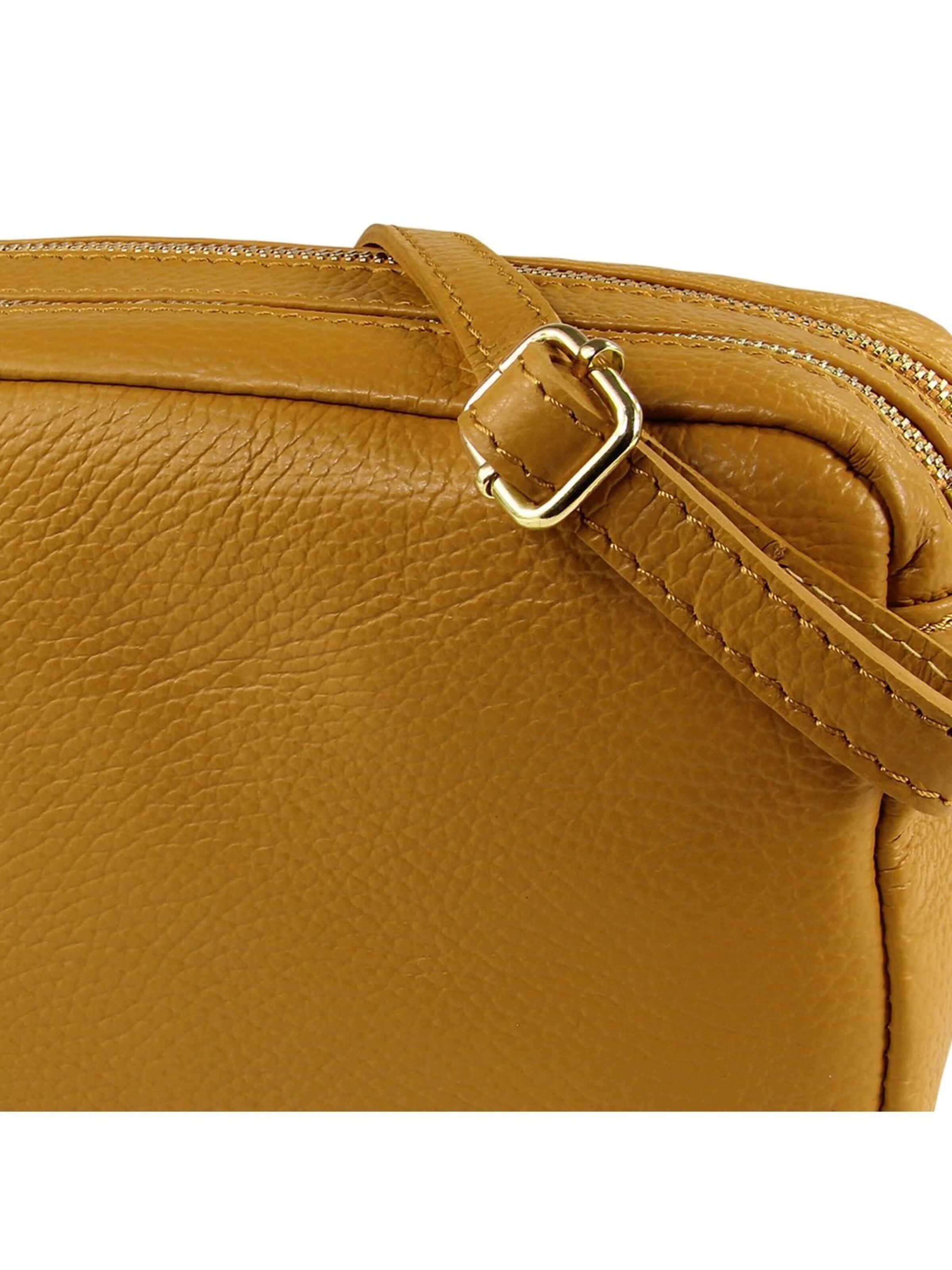 Borsa a tracolla di Toscanto in giallo