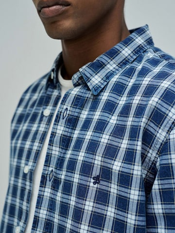 Salsa Jeans Regular fit Overhemd in Blauw