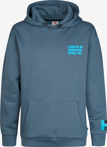 Petrol Industries Sweatshirt in Blauw: voorkant