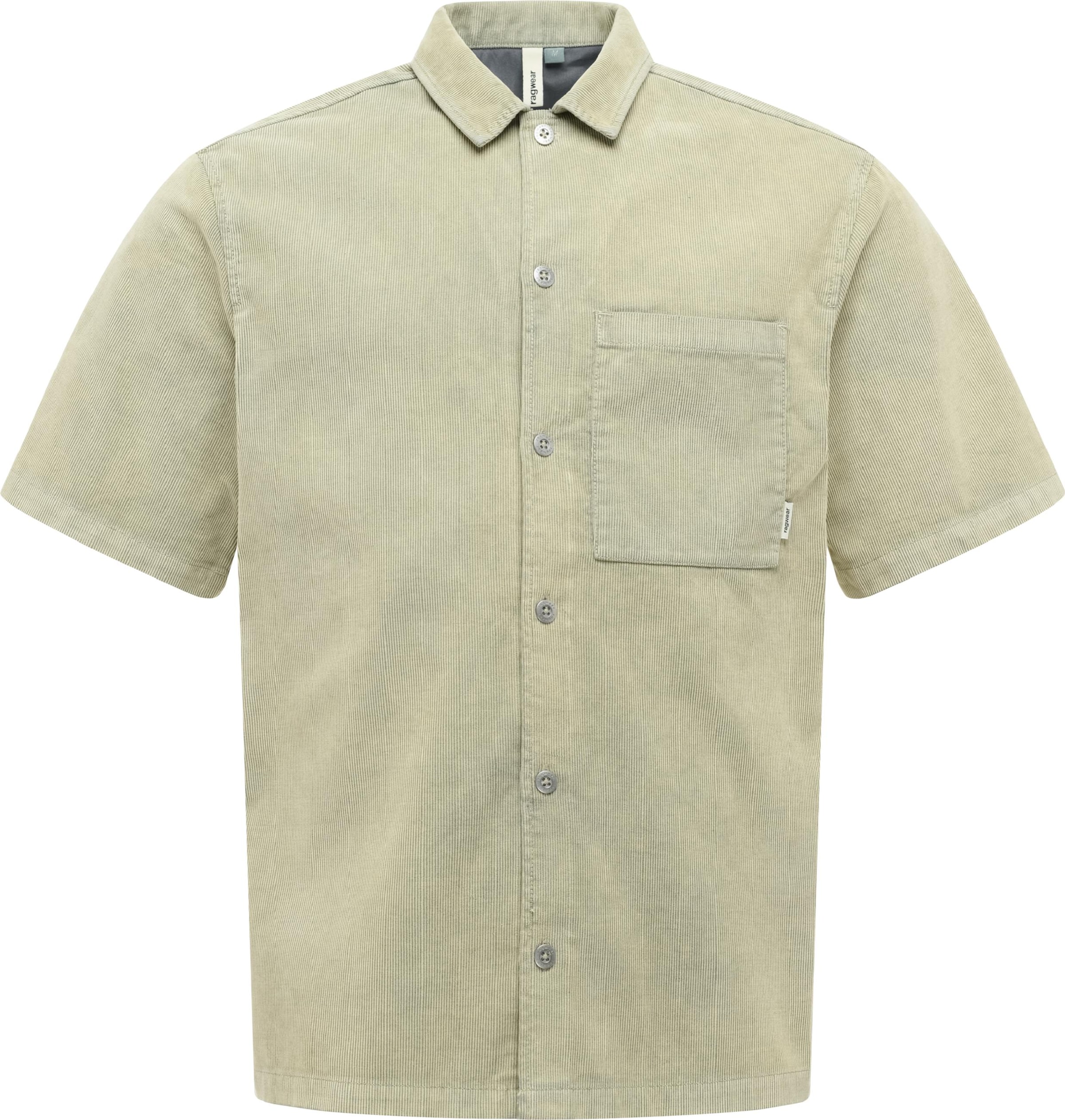 Ragwear Comfort fit Overhemd in Groen: voorkant