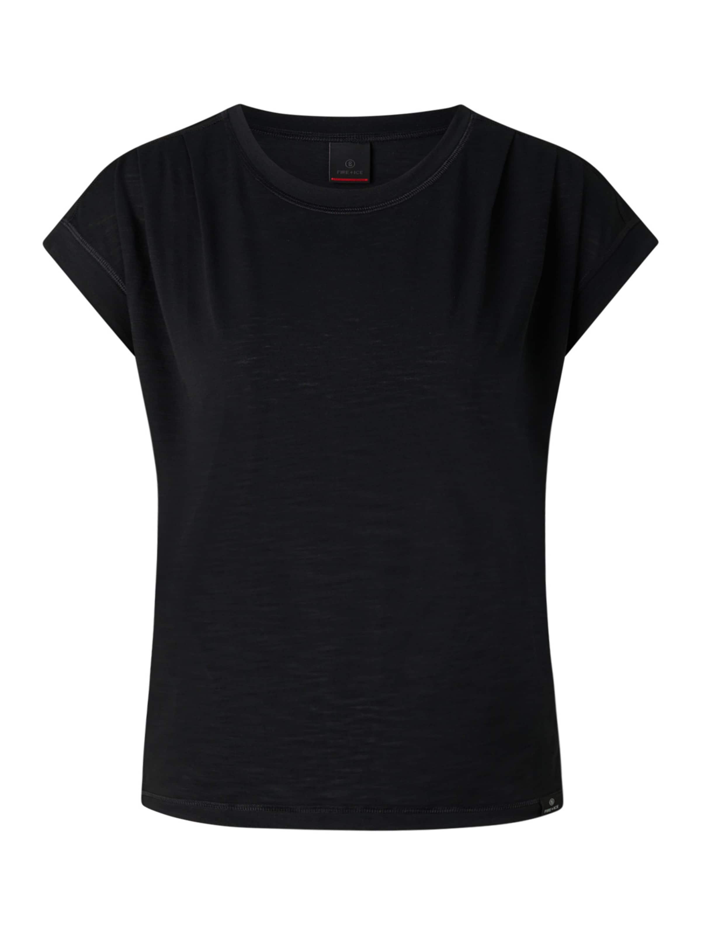 Bogner Fire + Ice T-Shirt 'Dahlia' in Schwarz: Vorderseite