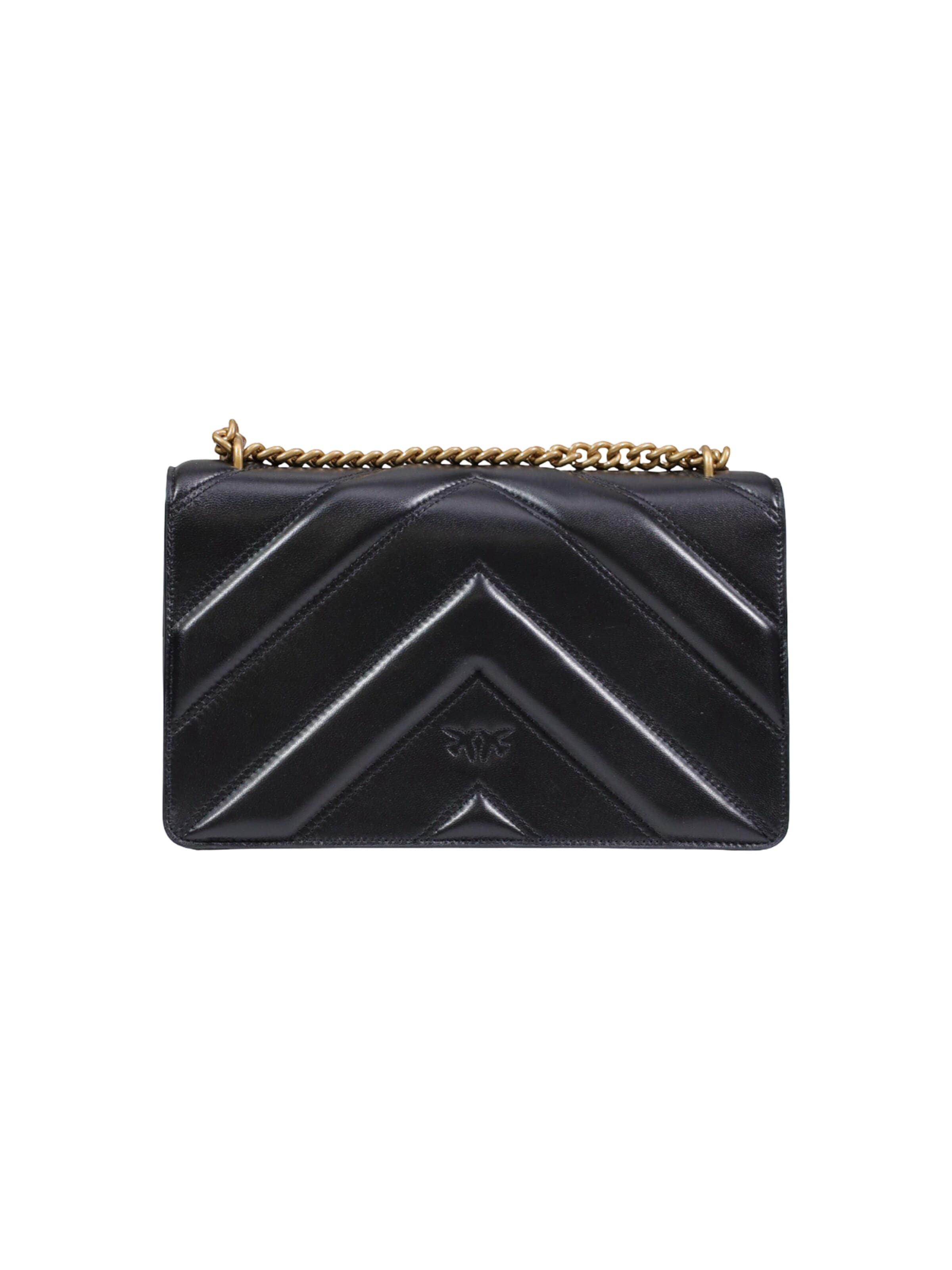 PINKO Schoudertas 'LOVE ONE CLASSIC LIGHT DC 104549 A26Z' in Zwart