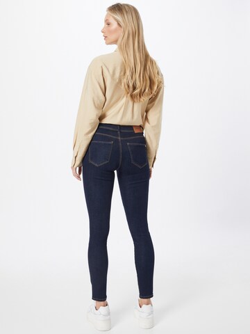 ONLY Skinny Jeans 'Wauw' in Blauw