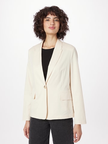 Blazer di s.Oliver BLACK LABEL in beige: frontale