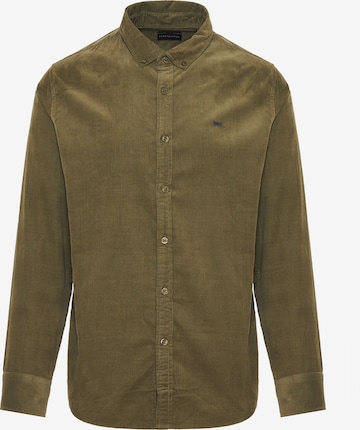 pilka Funky Buddha Marškiniai: priekis