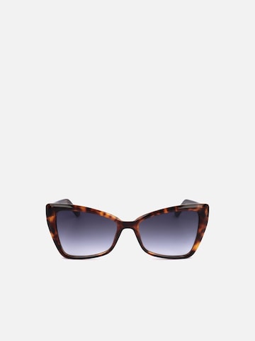 Karl Lagerfeld Zonnebril 'Karl Lagerfeld KL6044S Rose 55/17/140 Women Sunglasses' in Bruin