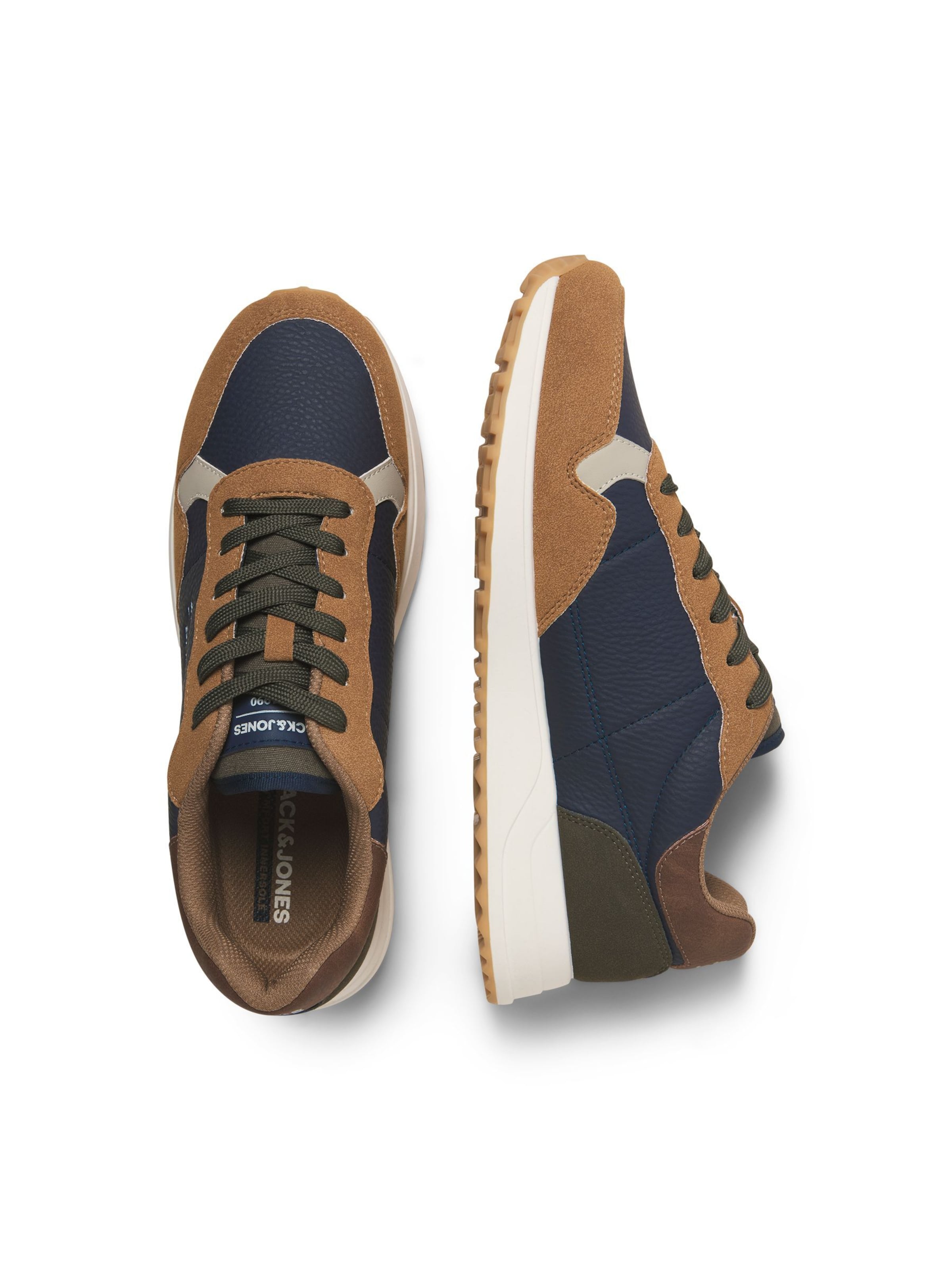 JACK & JONES Sneakers laag in Bruin