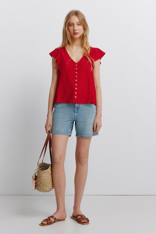 Springfield Blouse in Red